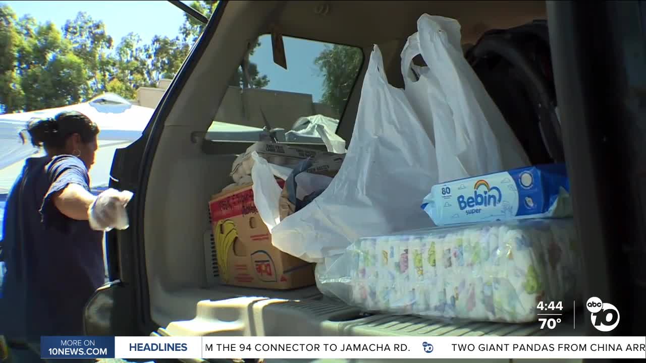 San Diego Food Bank's diaper program provides help for those in need