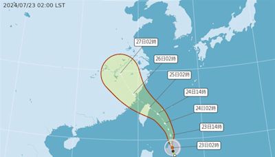 凱米西偏折恐登陸！2路徑曝光「最快中午發陸警」 3地區風雨最強