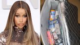 Cardi B's $12,000 Chanel Bag Is a Treasure Trove of Drugstore Beauty Buys, Including $13 Deodorant and Bar Soap