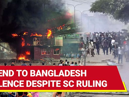 Bangladesh Burns: Death Toll Tops 133, Shoot-On-Sight Orders As SC Scraps Most Job Quotas | Watch