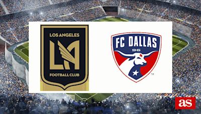 Los Angeles FC 1-0 FC Dallas: resultado, resumen y goles