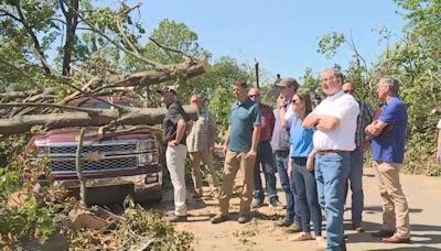 At least 8 dead after tornado outbreak in Arkansas, Biden tells gov. feds ready to assist