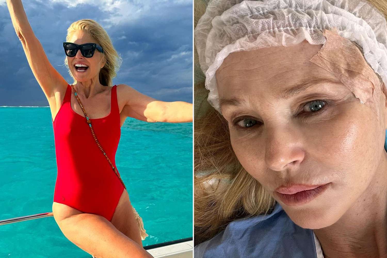 How Christie Brinkley Scares Her Kids into Using Sunblock: 'I Show Them My Thigh and I Say, ‘Look at These Spots!''