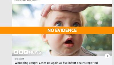 Fact Check: No evidence migrants are responsible for England’s whooping cough outbreak