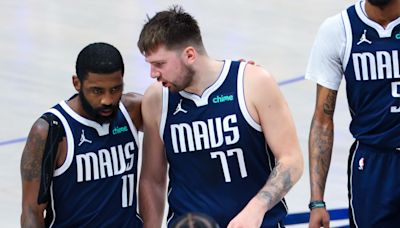 Luka Doncic Reveals Message During Embrace With Kyrie Irving After Loss to Celtics