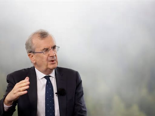 EZB-Ratsmitglied Francois Villeroy de Galhau. Foto: Jason Alden/Bloomberg