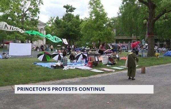 Pro-Palestinian hunger strike at Princeton University marks 1 week