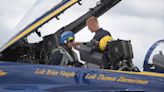 'An incredible honor': Former Ohio State LB Ryan Miller flies with U.S. Navy Blue Angels