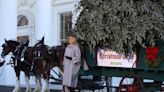 Melania Trump defends controversial Christmas comments as she promotes line of $45 festive ornaments