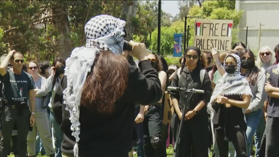 Calls grow for UC San Diego Chancellor's resignation as another protest was held on campus