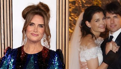 Brooke Shields Recalls Attending Tom Cruise & Katie Holmes’ Wedding & What She Gifted Them
