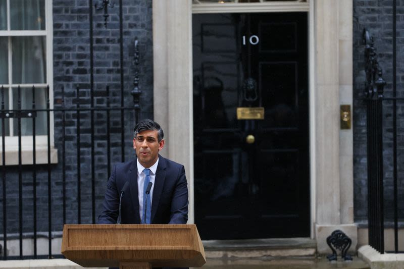 'Time to choose': Rishi Sunak calls UK national election for July 4