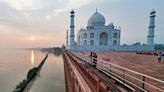 Monsoon floods threaten India's iconic Taj Mahal