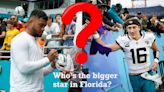 Vote Now! Who is the bigger sports star in Florida: Trevor Lawrence or Tua Tagovailoa