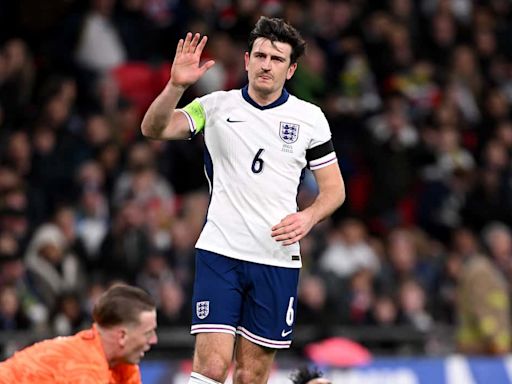 Harry Maguire enjoying his summer holiday after missing out on England European Championship squad