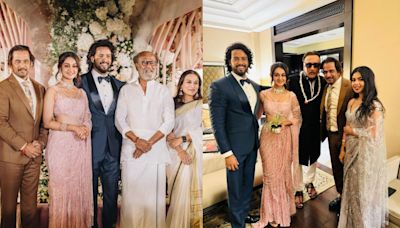 Aishwarya Arjun-Umapathy Ramaiah reception: Rajinikanth, Jackie Shroff, and others attend the grand celebration