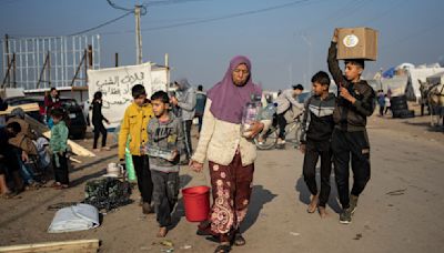 Israel orders evacuation from part of Gaza humanitarian zone | ITV News