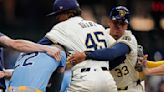 Brewers' Uribe suspended 6 games for brawl, Peralta 5 and Murphy 2 while Rays' Siri penalized 2