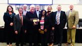 School board honors Trustee Dennis Bender, supporter of Granite Hills High School stadium