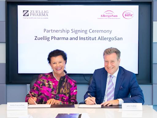 Zuellig Pharma and Institut AllergoSan sign 10-year regional partnership to bring leading probiotic brand OMNi-BiOTiC® to key markets in Asia