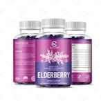 美品專營店 買2送1  接骨木軟糖 Elderberry Gummy  無糖軟糖