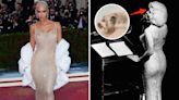 Kim Kardashian joked about sleeping with a lock of Marilyn Monroe's hair she was gifted before the Met Gala