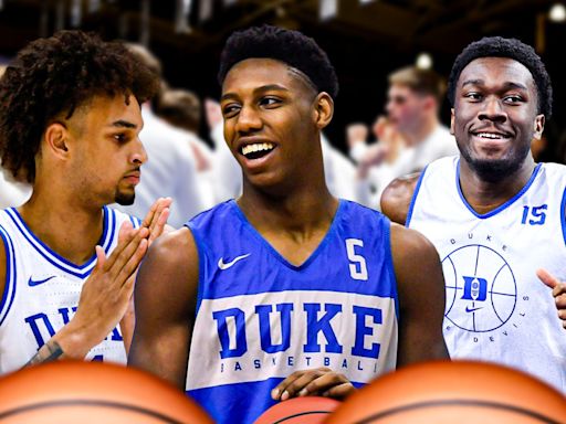 Dereck Lively II, RJ Barrett make awesome Duke basketball move