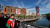 La celebración del Athletic y el recorrido de la gabarra por Bilbao