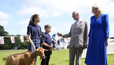 King and Queen grant goat rare royal title as they finish Channel Islands visit