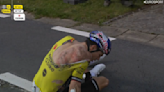 Wout van Aert fractures collarbone and ribs in high-speed Dwars door Vlaanderen crash