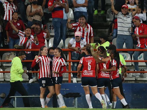 Guadalajara golea al Cruz Azul y amarra su pase a la fase final del Clausura femenino