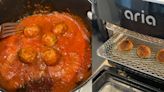 I cooked meatballs in 4 different appliances, and I won't use my air fryer again