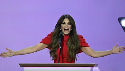 Don Jr's fiancee Kimberly Guilfoyle gives VERY passionate speech