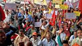 Hawkers Protest in Mumbai
