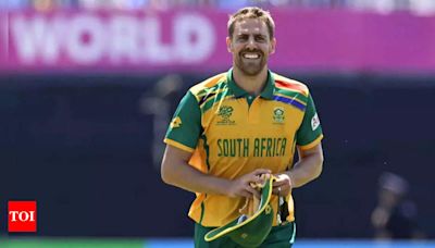 South Africa skipper Aiden Markram lauds Sri Lanka match hero Anrich Nortje, says he is 'massively loved in changeroom' | Cricket News - Times of India