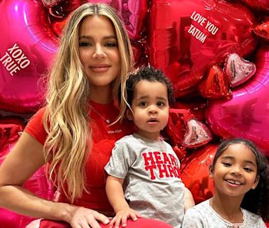 Khloé Kardashian Compares Photo of Kids Tatum and True to Throwback of Her and Brother Rob Kardashian