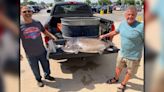 Arkansas angler reels in 127-pound record paddlefish after long fight