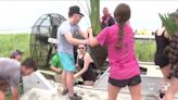 Battle against coastal erosion: High school students plant marsh to help preserve Louisiana’s coastline