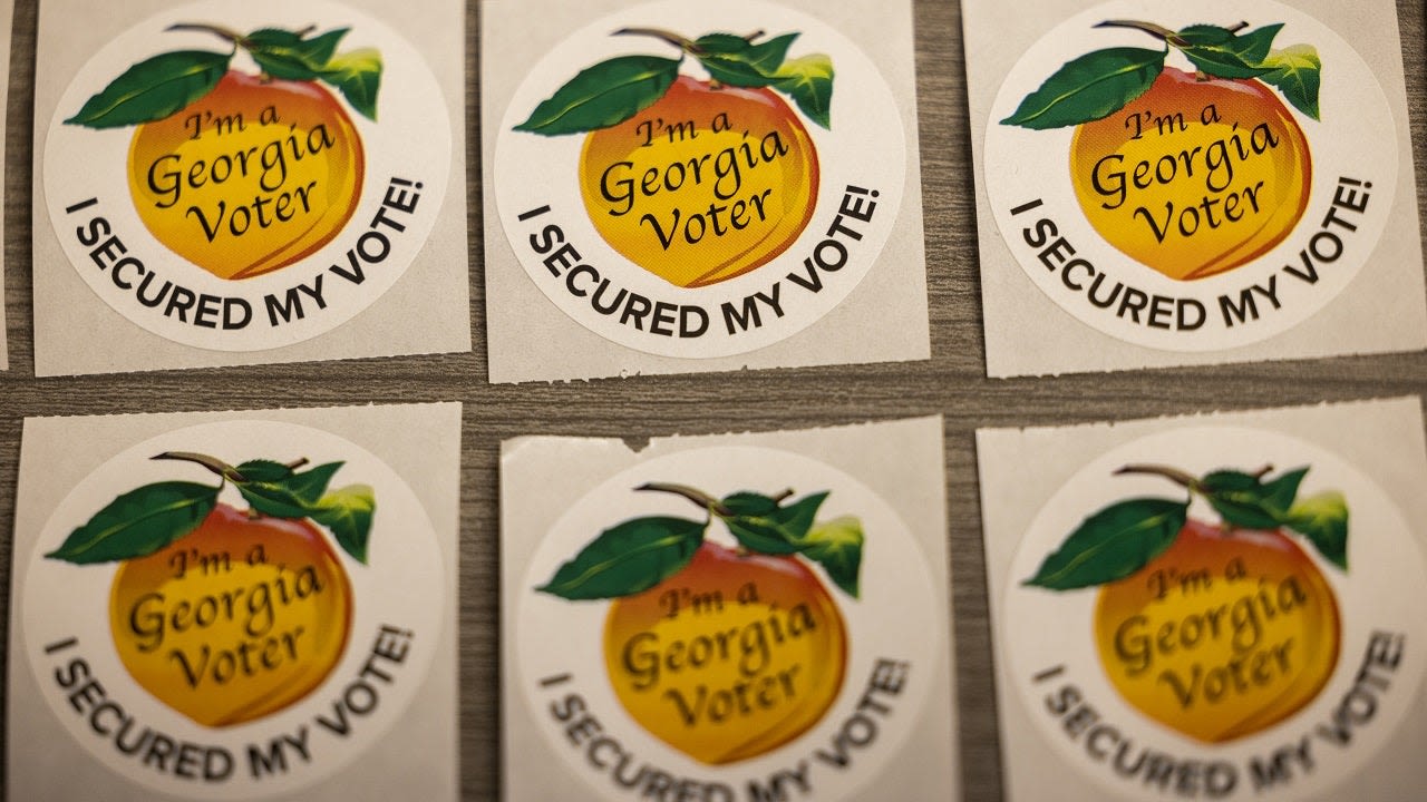 Georgia primary election results counties T-Z