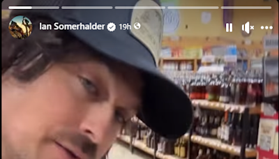 'Vampire Diaries' star Ian Somerhalder posts video from Jungle Jim's