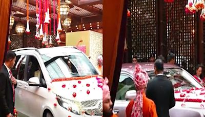 Anant-Radhika wedding: ‘Baraatis’ leave for the wedding venue