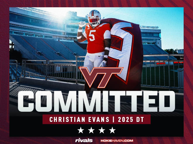 In-state four-star DT Christian Evans details commitment to Virginia Tech