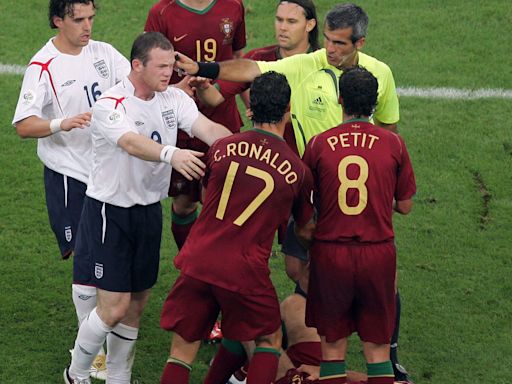 Rooney reveals details of Ronaldo exchange in tunnel after World Cup red card