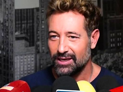 Gabriel Soto responde al mensaje de la mamá de Geraldine Bazán y evade las preguntas sobre Irina Baeva