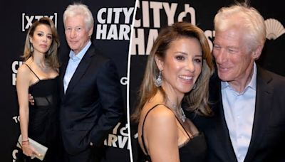 Richard Gere, 74, makes rare red carpet appearance with wife Alejandra Silva, 41