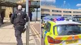 Two people stabbed after man ‘on pickaxe rampage’ sparks lockdown at London hospital