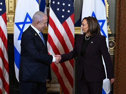 VP Harris meets with Netanyahu to discuss Israel-Hamas war in Gaza