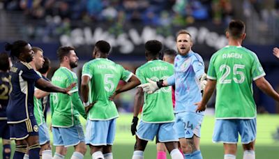 Key Sounders duo 'effectively suspended' after dressing room argument