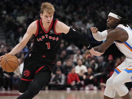 Raptors Gradey Dick Receives Recognition Among League's Top Rookies