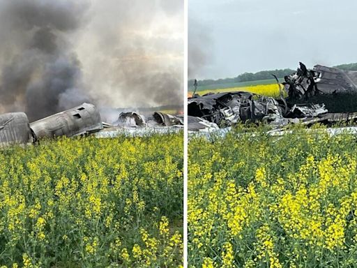 Un avión militar se estrelló en el sur de Rusia: hay tres sobrevivientes y un desaparecido